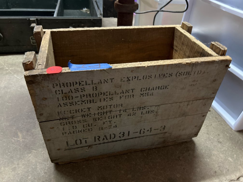 Wood Storage Box