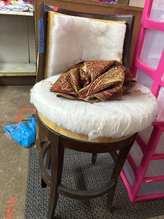 Tall Wood Chair