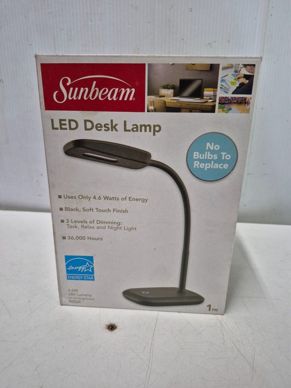 New Sunbeam LED desk lamp