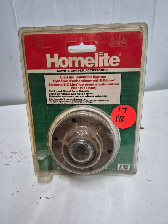 Used Homelite .080 trimmer head