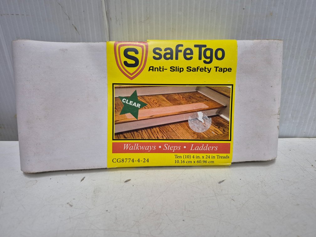 New SafeTgo anti-slip tape treads