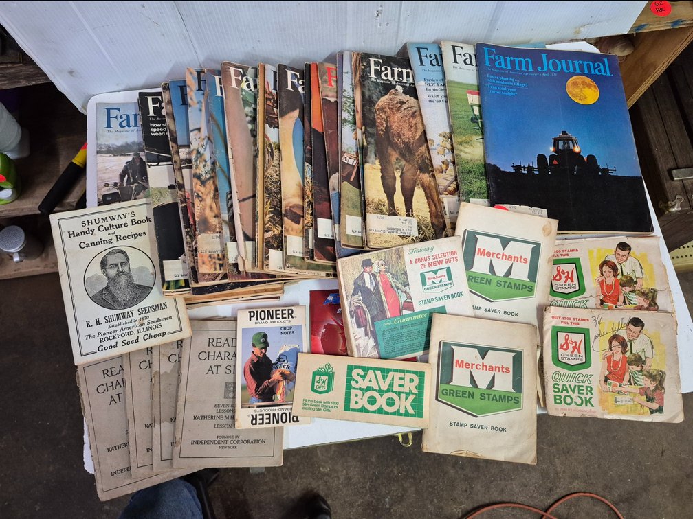 Green stamp books, 1979s Farm Journals, ++