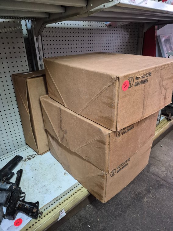 (4) heavy duty cardboard boxes