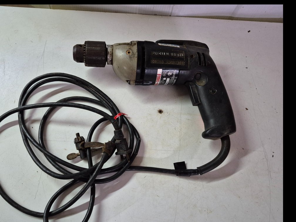 Vtg Porter Cable ½" reversable electric drill