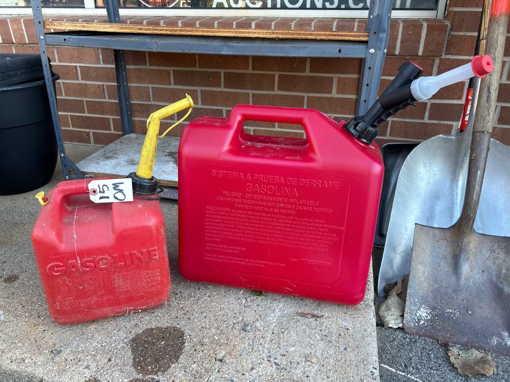 2 Gas Cans