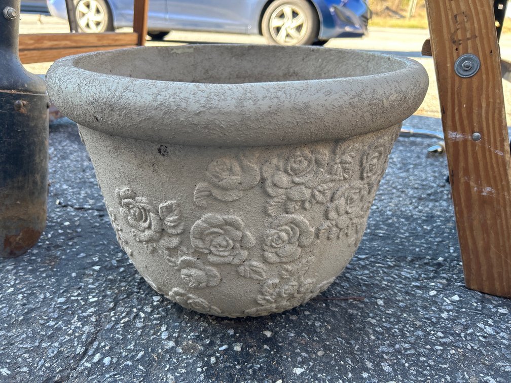 Thick Plastic Planter