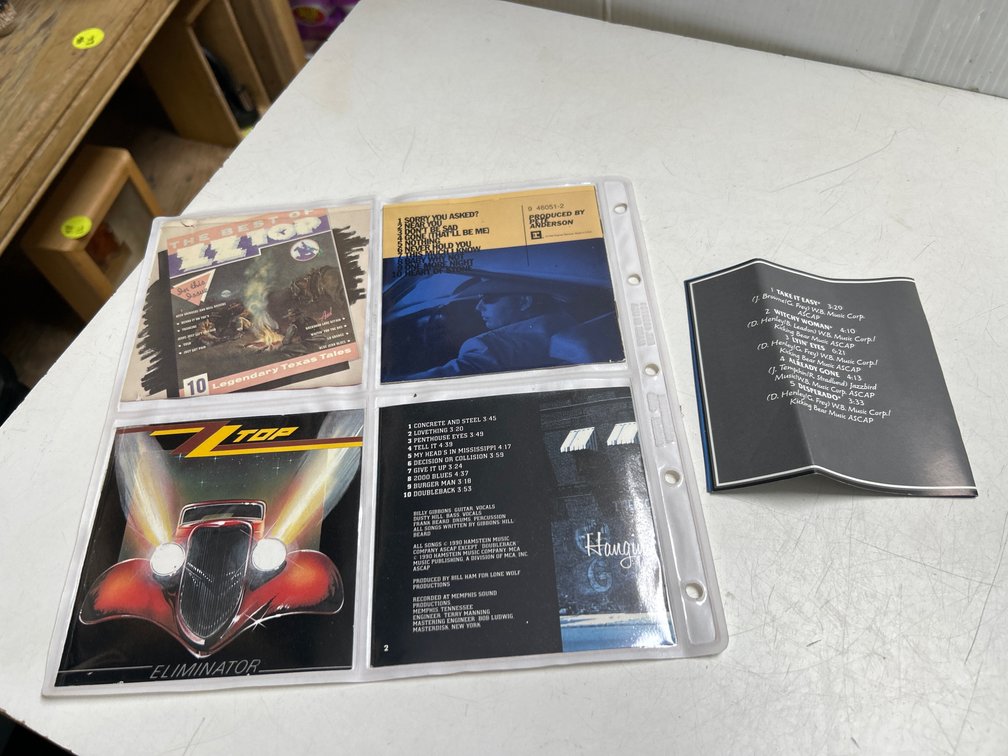 ZZ Top CD’s