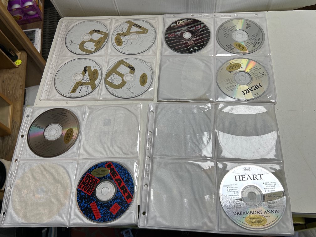 HEART & Abba CD’s