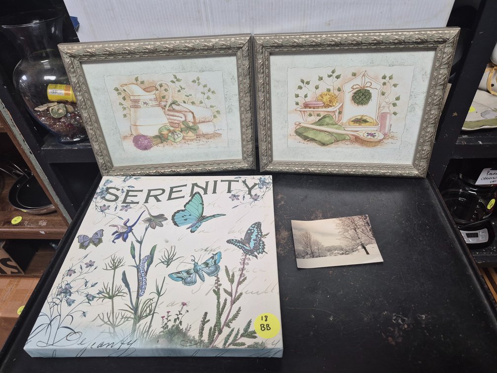 Framed prints, canvis print, vtg snow photo