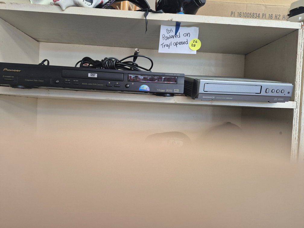 Pioneer and Magnavox dvd/cd players