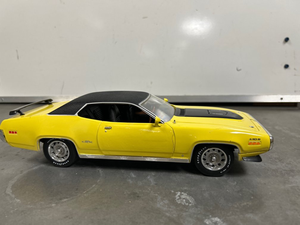 1971 Plymouth GTX Die Cast Car