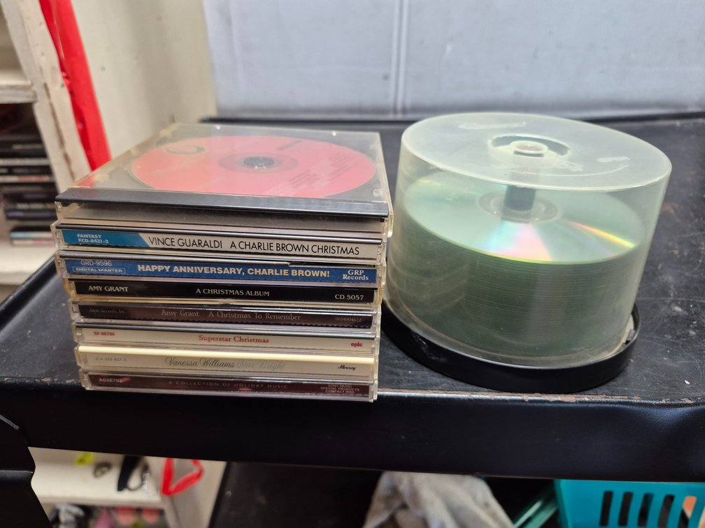 Music cd selection and blank? Cds