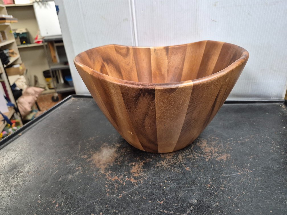 Lipper International wooden bowl