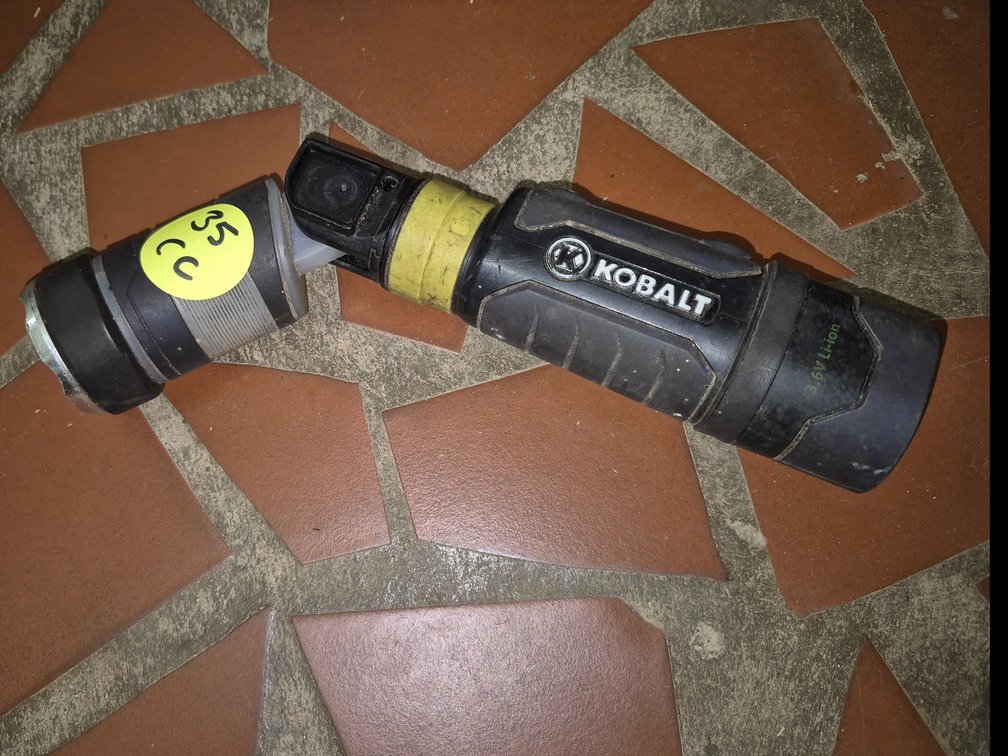 Kobalt flex head rechargeable flashlight