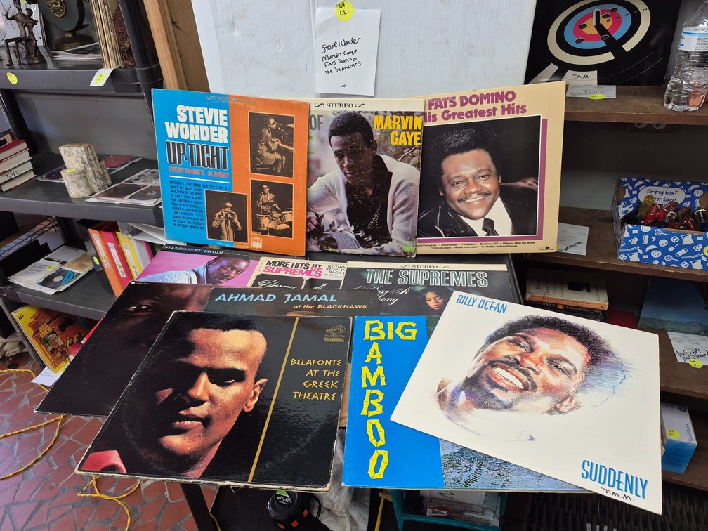 Marvin Gaye, Stevie Wonder, Supremes+ LP records