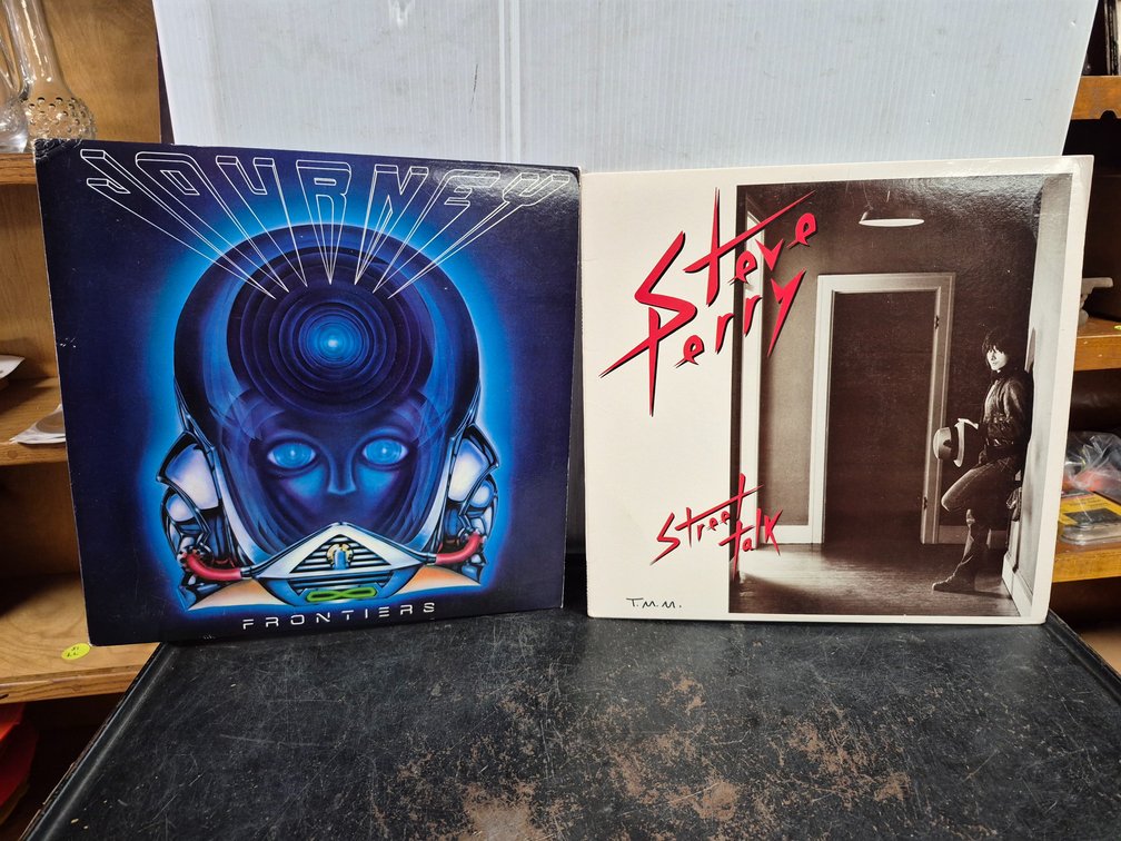 Journey and Steve Perry Vinyl LP record albums