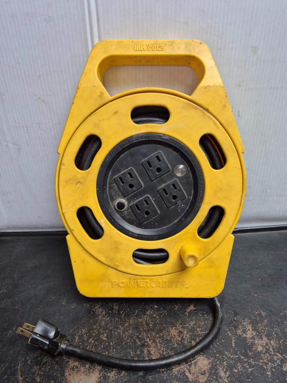 Woods Power Caddy+ extension cord