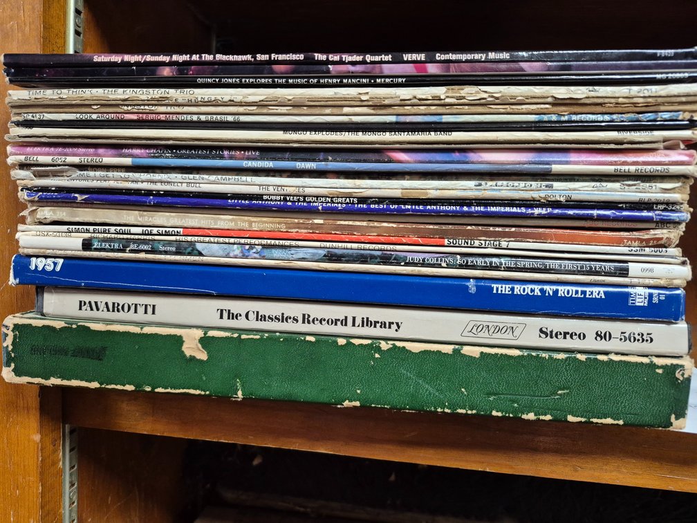 Classics and easy listening records+