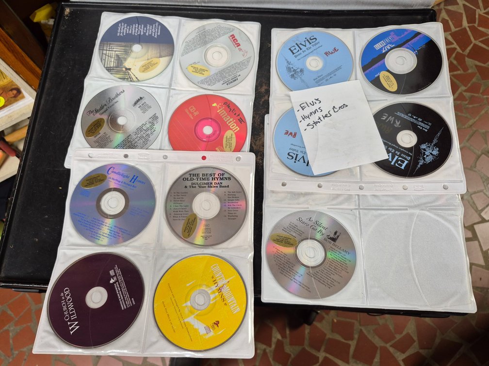 Elvis, Statler Bros, hymns music cds
