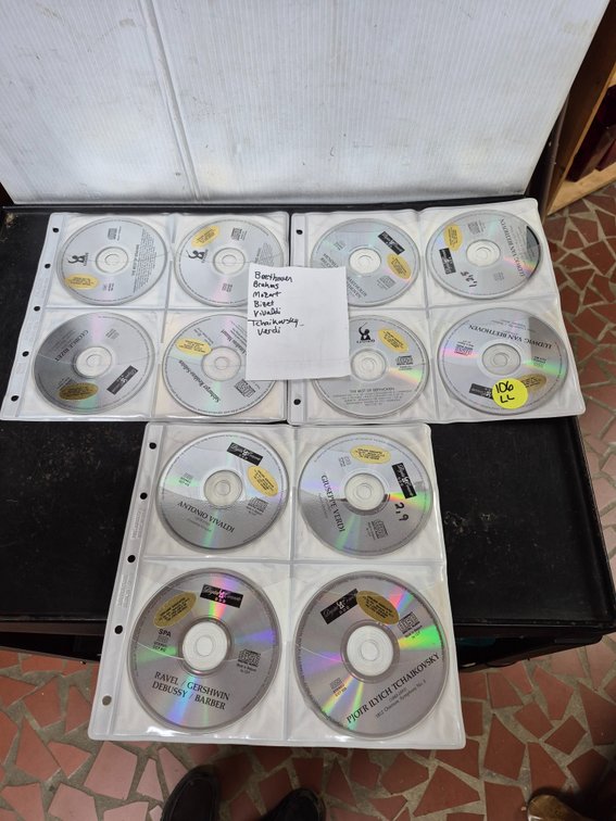 Assorted classical music cds