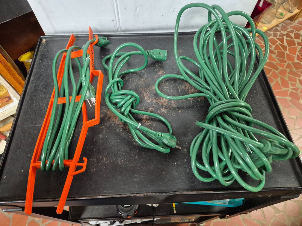 (3) heavy duty extension cords