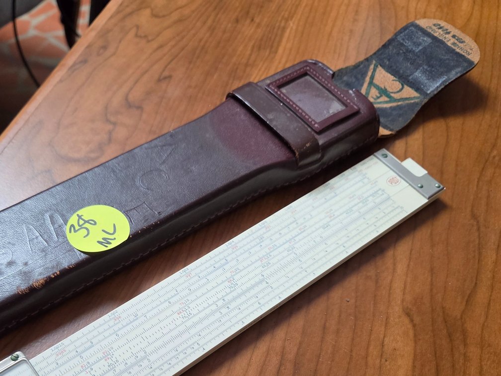 Vtg Hemmi Slide tool & carry/storage case