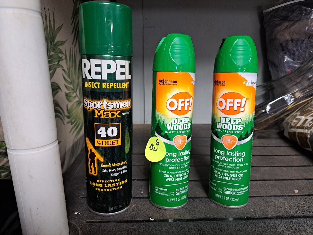 (3) Cans Insect Repellant