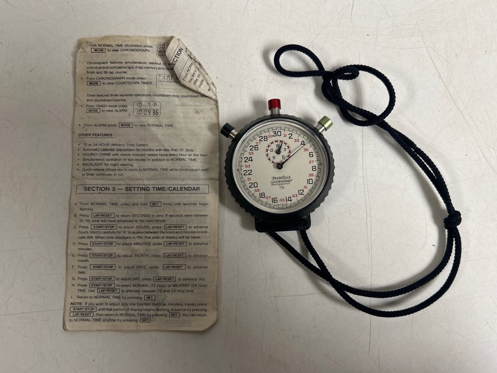 Precise Synchrometer Stopwatch