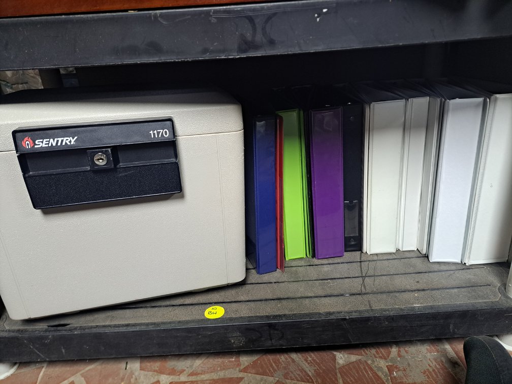 Sentry Safe/Three-Ring Binders