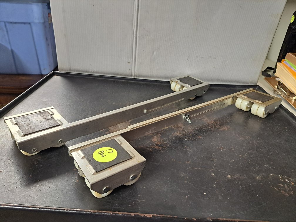 (2) Heavy Duty Appliance Rollers