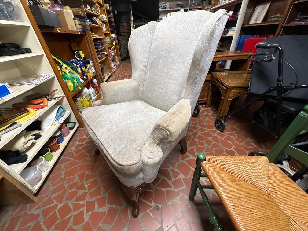 Wingback chair