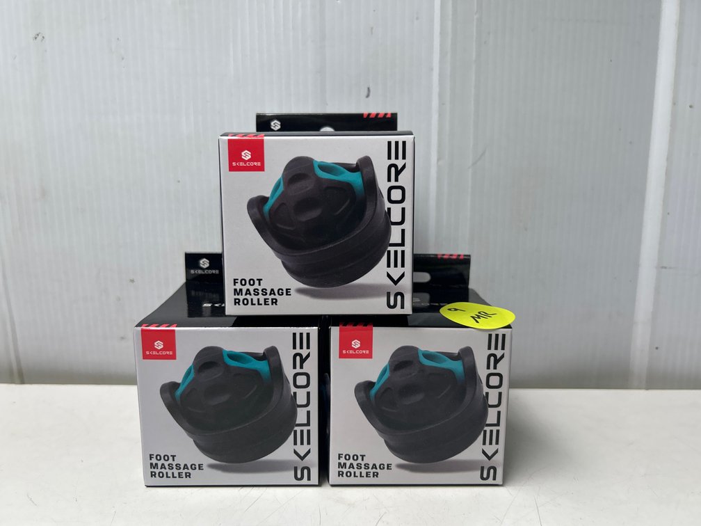 (3) Skelcore Foot Massage Rollers