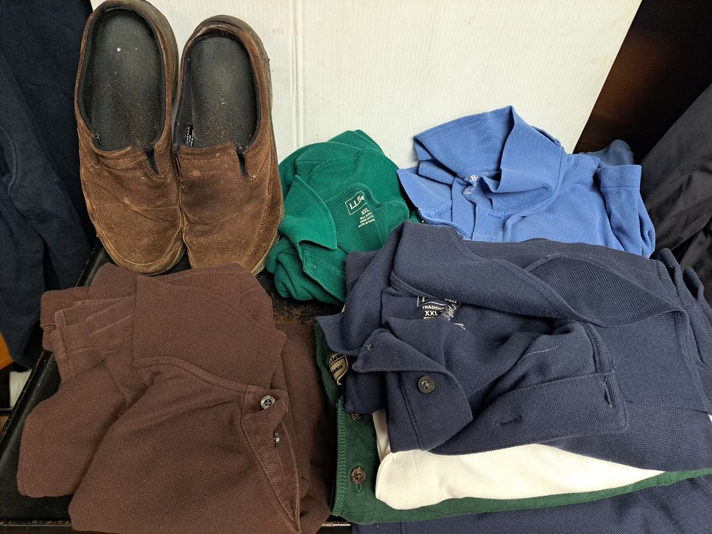 L.L. Bean Shoes/Mens Shirts
