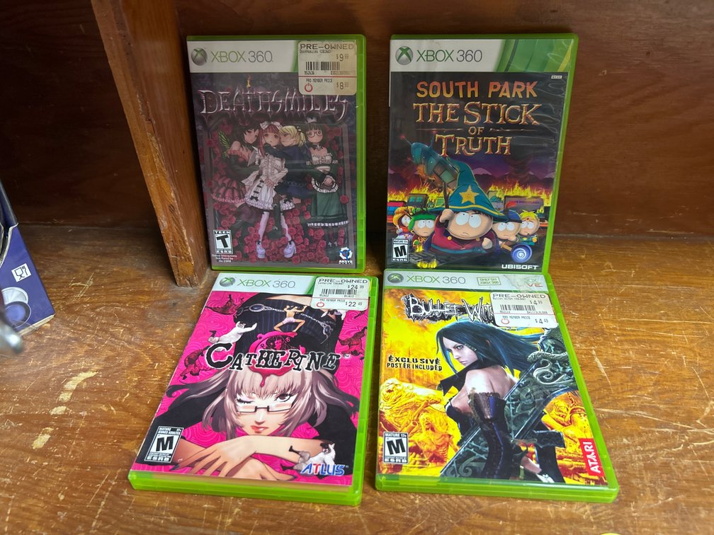 (4) Xbox 360 Games