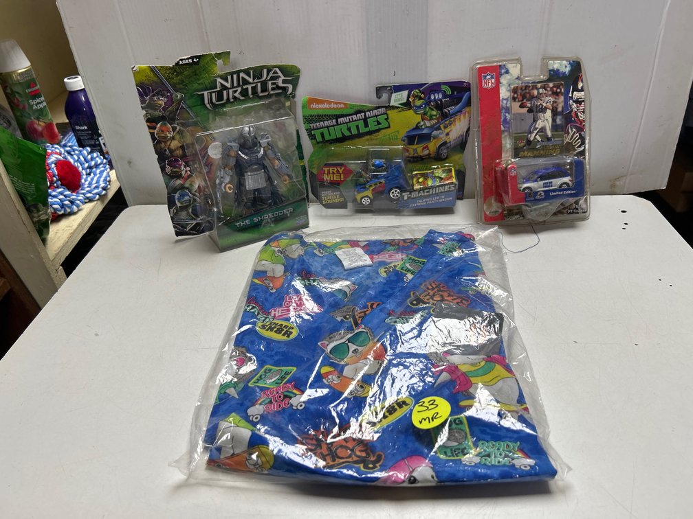 Ninja Turtles Toys, NFL Colts Car