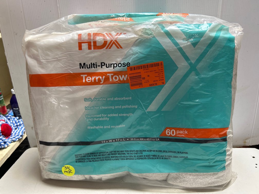 HDX Multi-Purpose Terry Towels