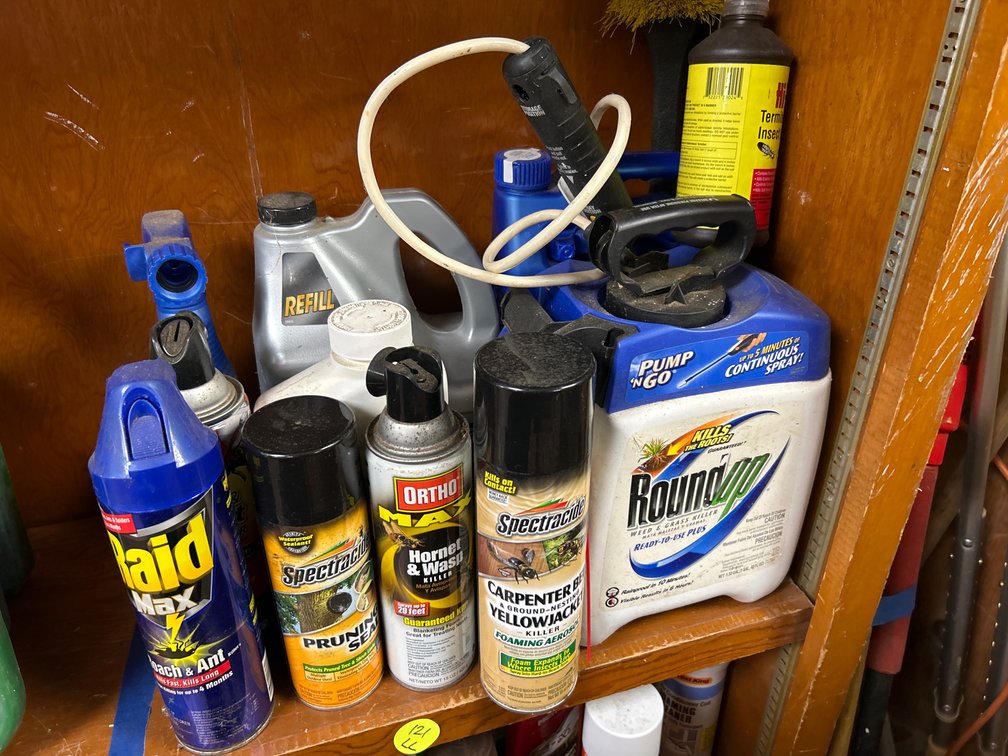 Insect Killer, RoundUp Weed/Grass Killer+