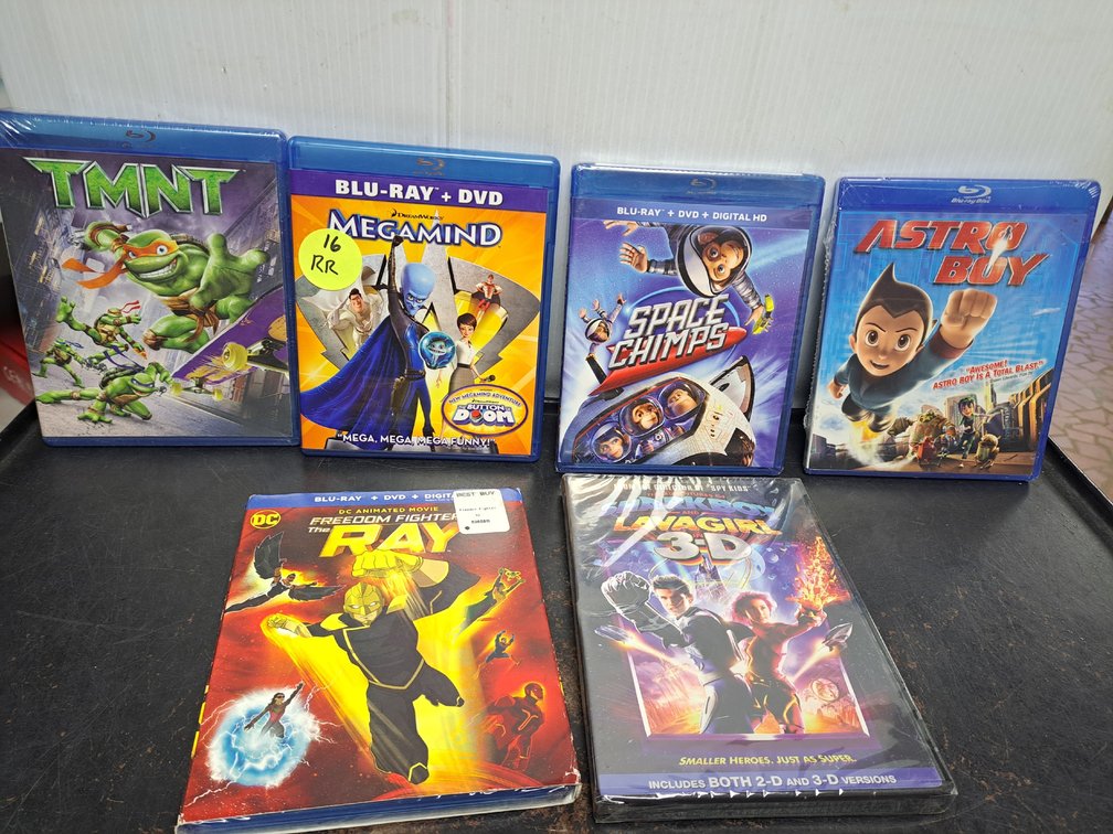 Blu-Rays/DVD Lot