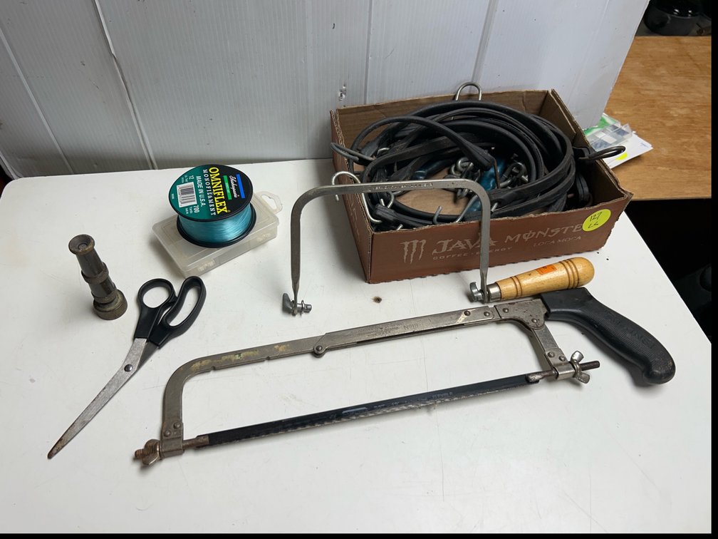 Rubber Tarp Straps, Saw+