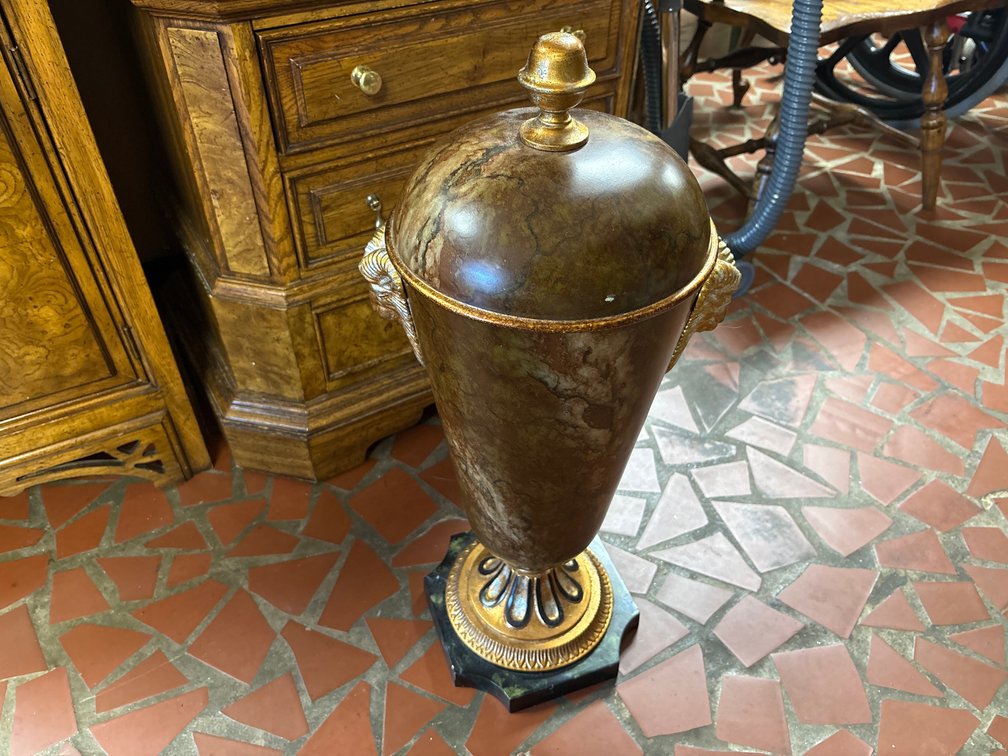 27” tall metal vase or what ever you use it for