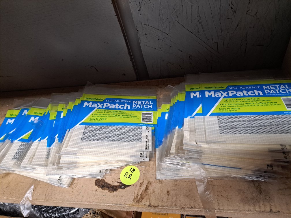 MaxPatch Self-Adhesive Metal Drywall Repair Patches