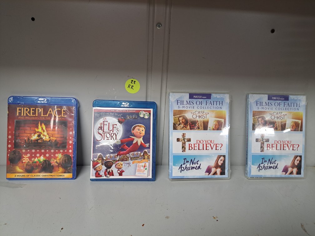 Holiday/Religious DVD's