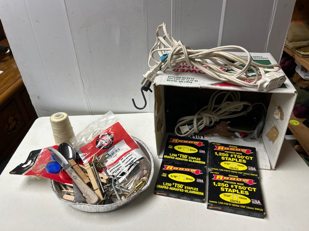 Arrow Staples, Extension Cords+