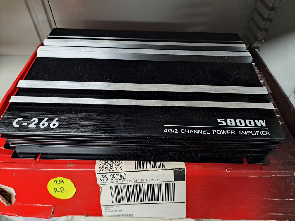 Mosfet Power Car Audio Amplifier
