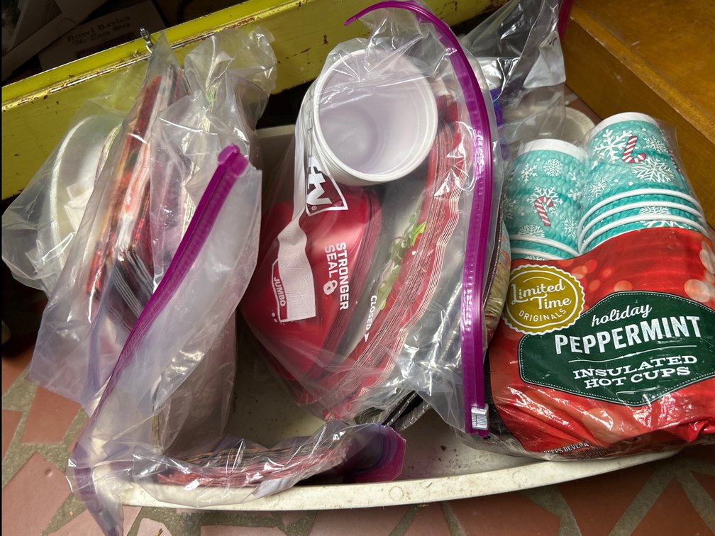 Paper Plates-Cups-Napkins
