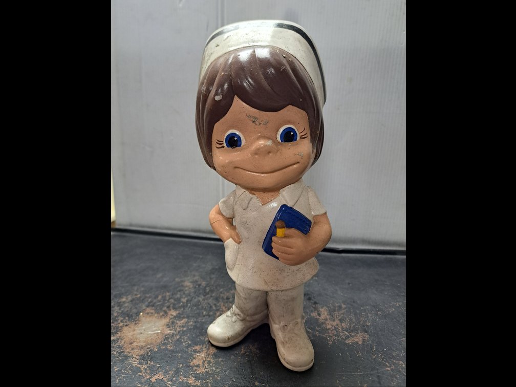 Vintage Atlantic Mold Ceramic Nurse Figurine