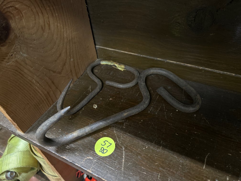 2 Hay Hooks
