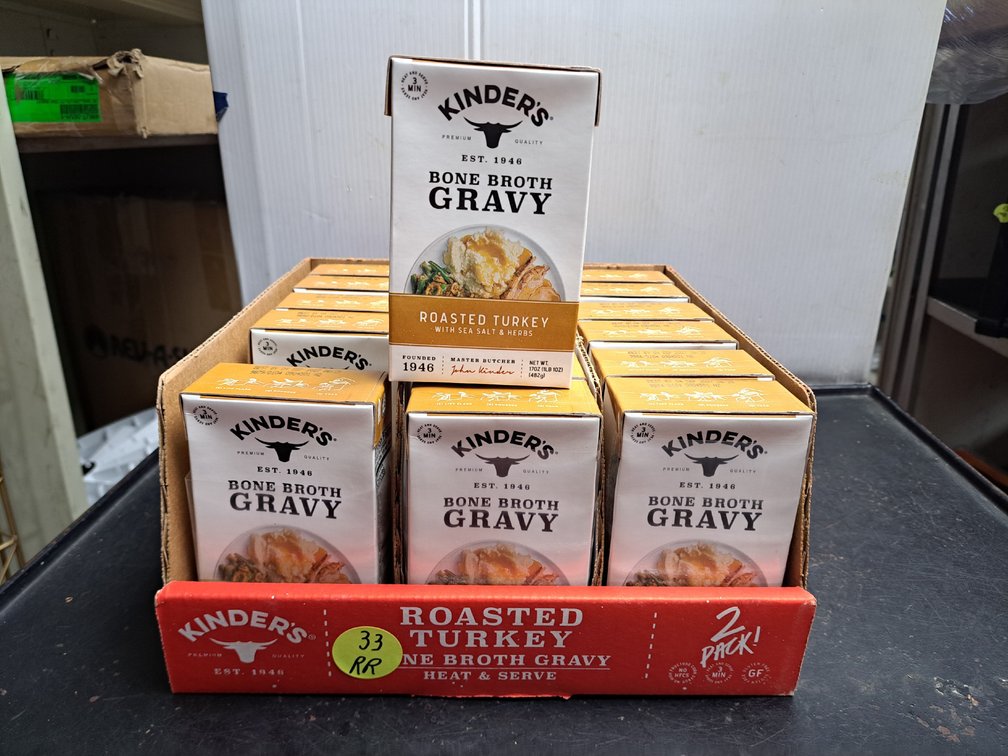 Kinder's Roasted Turkey Bone Broth Gravy