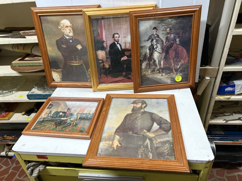 Abe Lincoln Print, Military Personal Prints