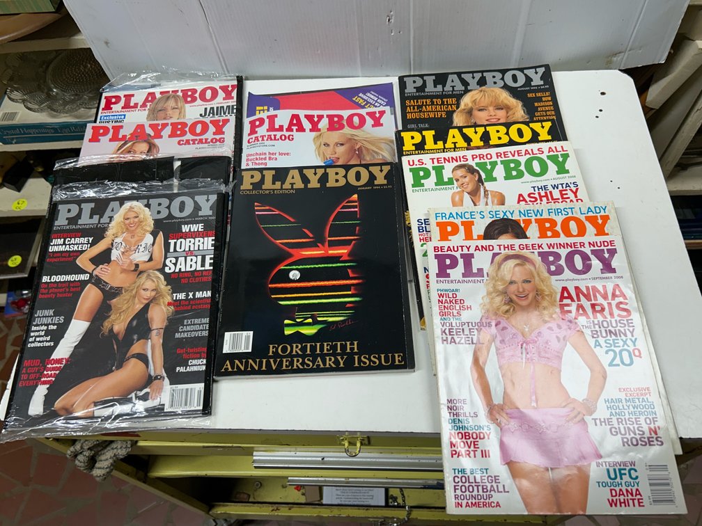 Playboy Magazines